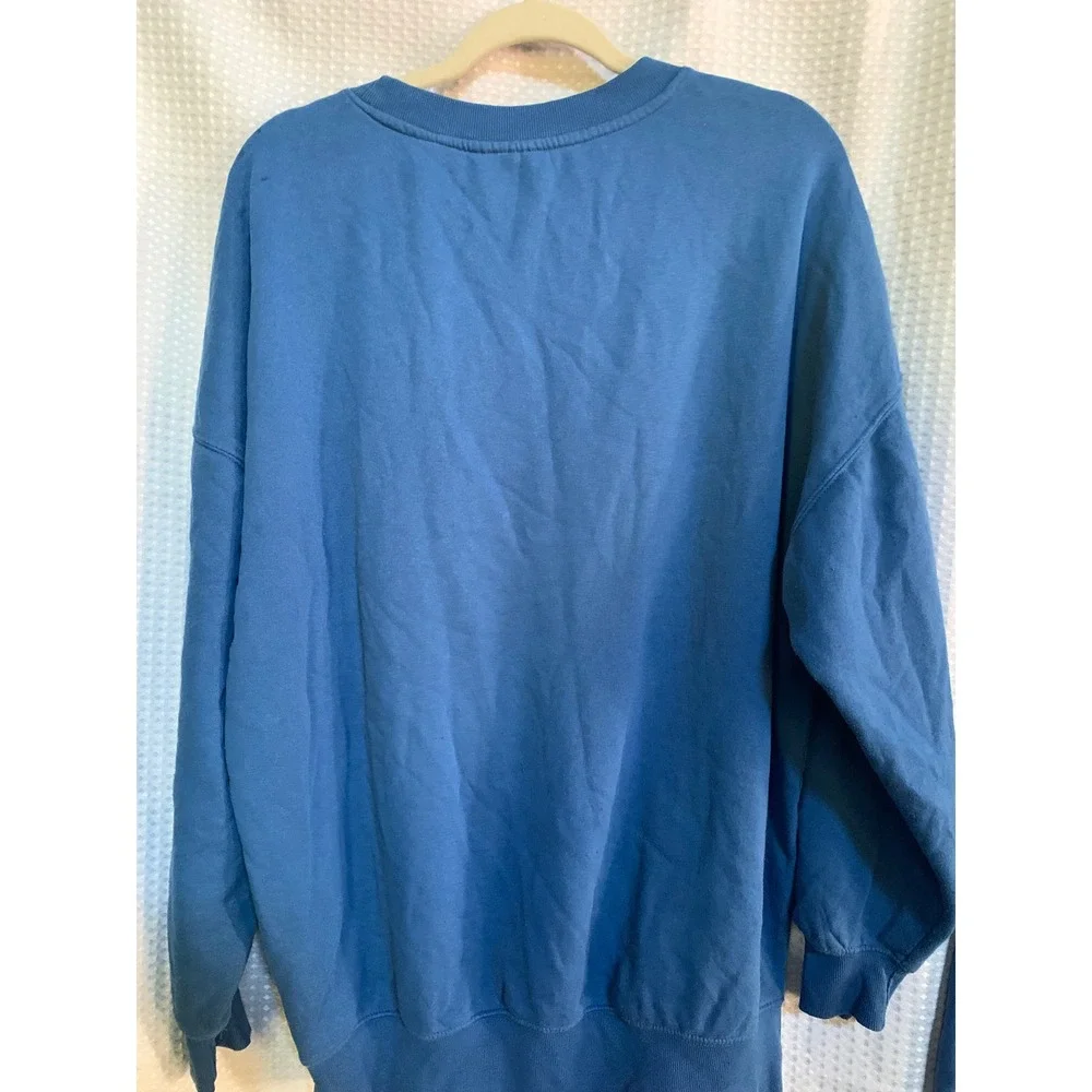 Disney Lilo & Stitch Blue‎ Sweatshirt and Joggers Lounge Set Womens Medium